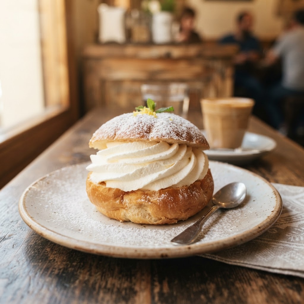 Traditional Cream Bamba (Bamba de nata)