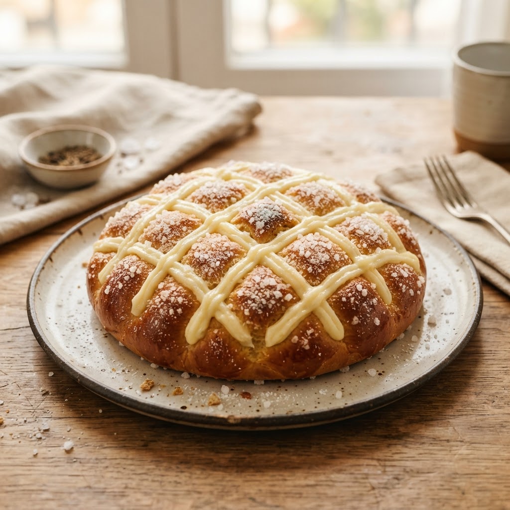 Galician Larpeira with Pastry Cream