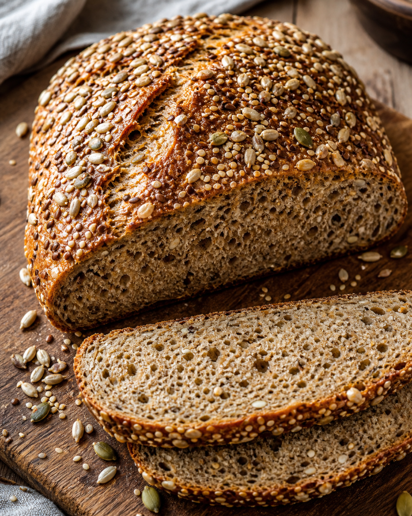 Seeded Rye-Wheat Bread