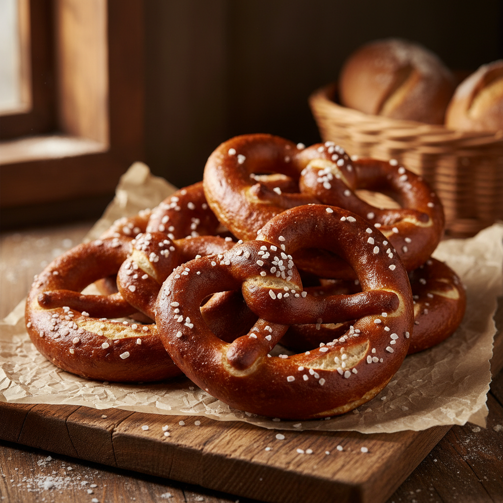 Sourdough Pretzels