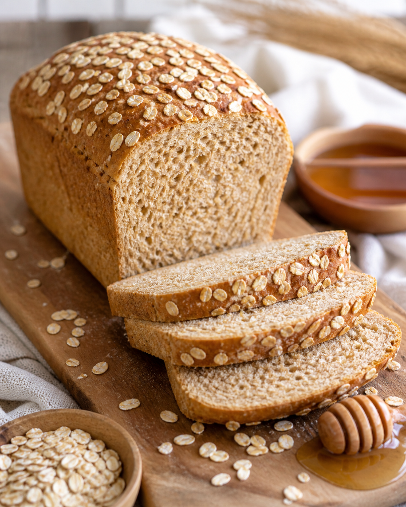 Whole Wheat Honey-Oat Sandwich Loaf