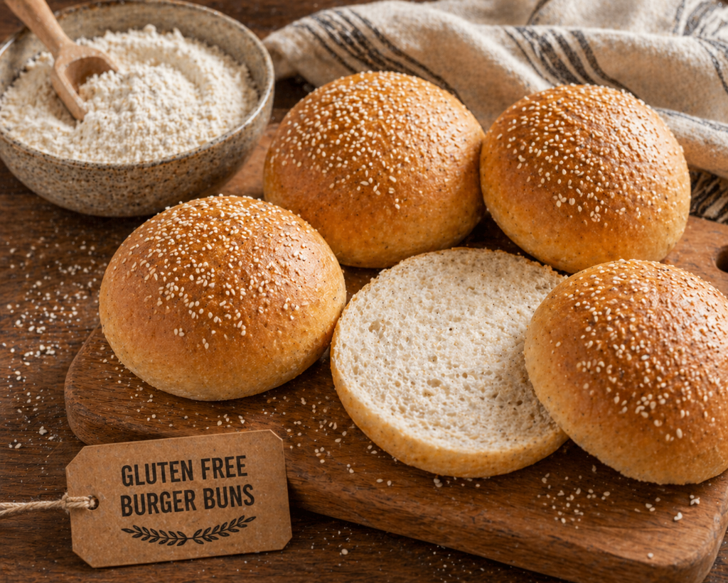 Gluten-Free Burger Buns
