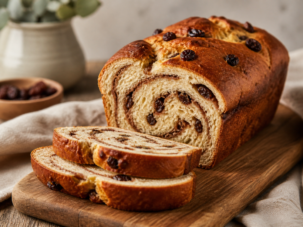 Cinnamon Raisin Pullman Bread