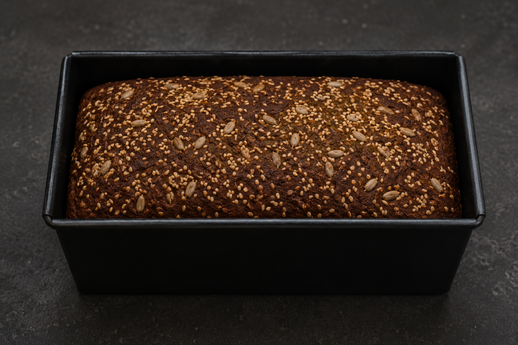 D'BakerAid Dark Molasses Seeded Pullman Bread