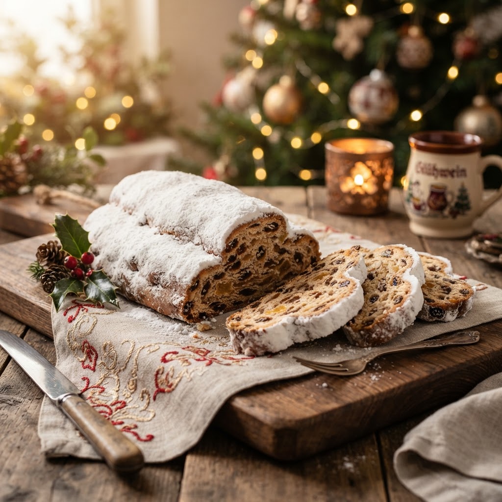 German Christmas Stollen