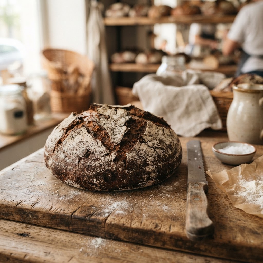Auvergne Rye Sourdough Tourte — Home Style