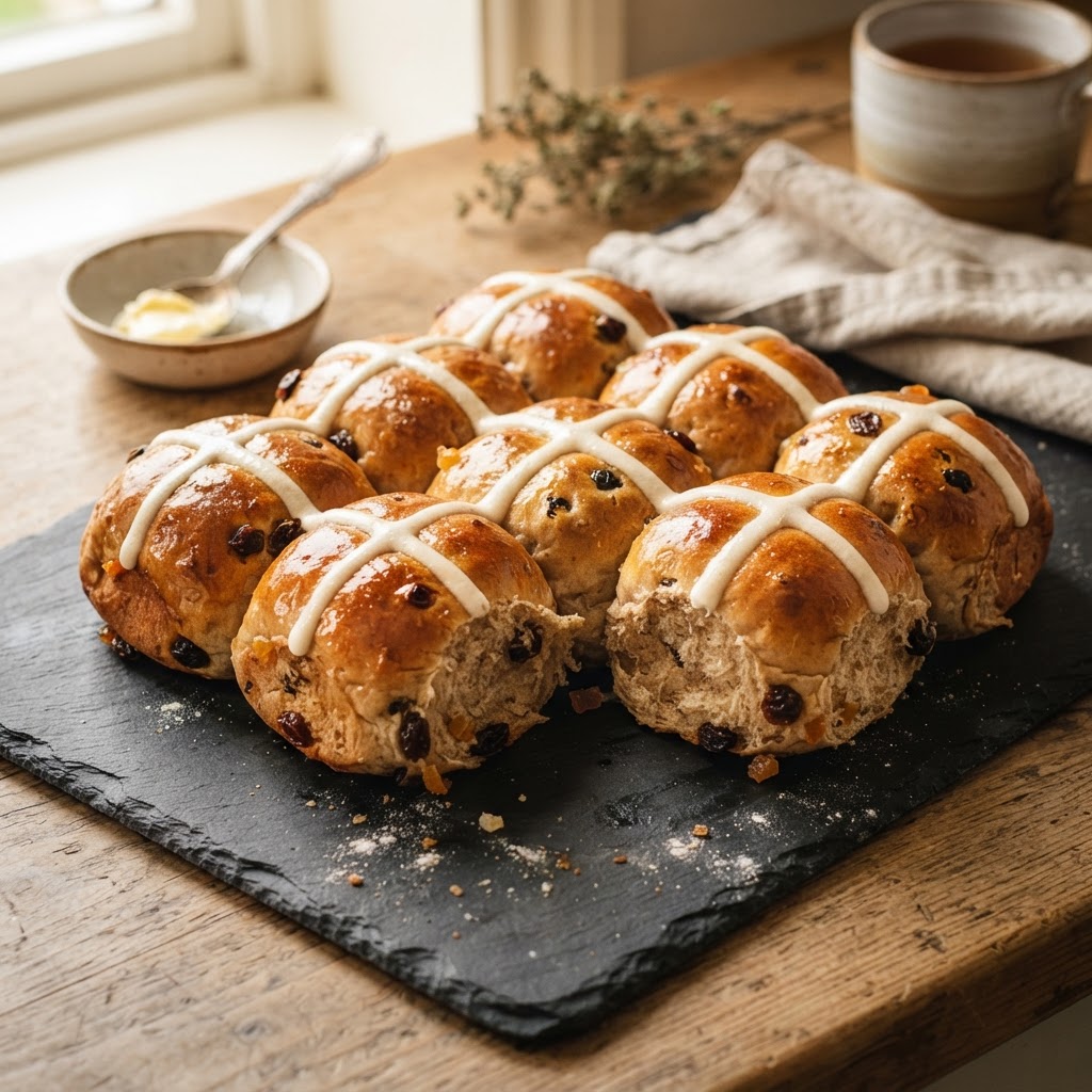 Classic Hot Cross Buns