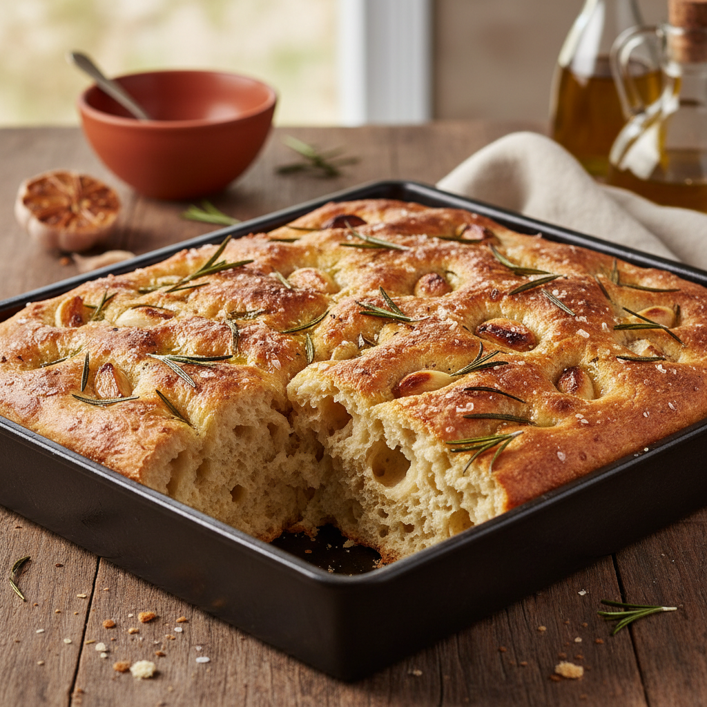 Garlic Herb Focaccia