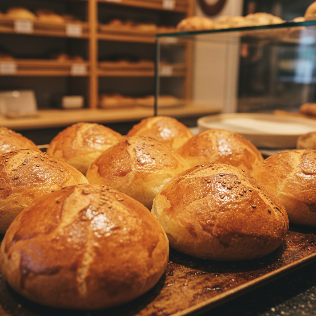 Sourdough Brioche Buns