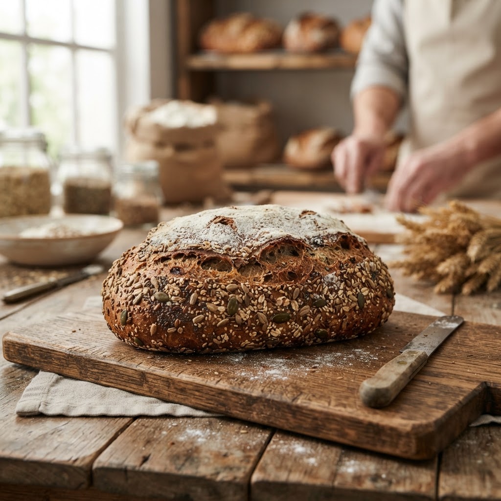 Multigrain Bread (Pain Multigraines)