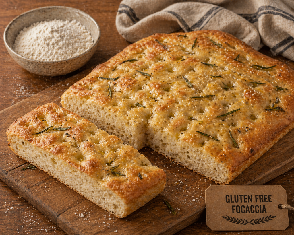 Focaccia Sin Gluten