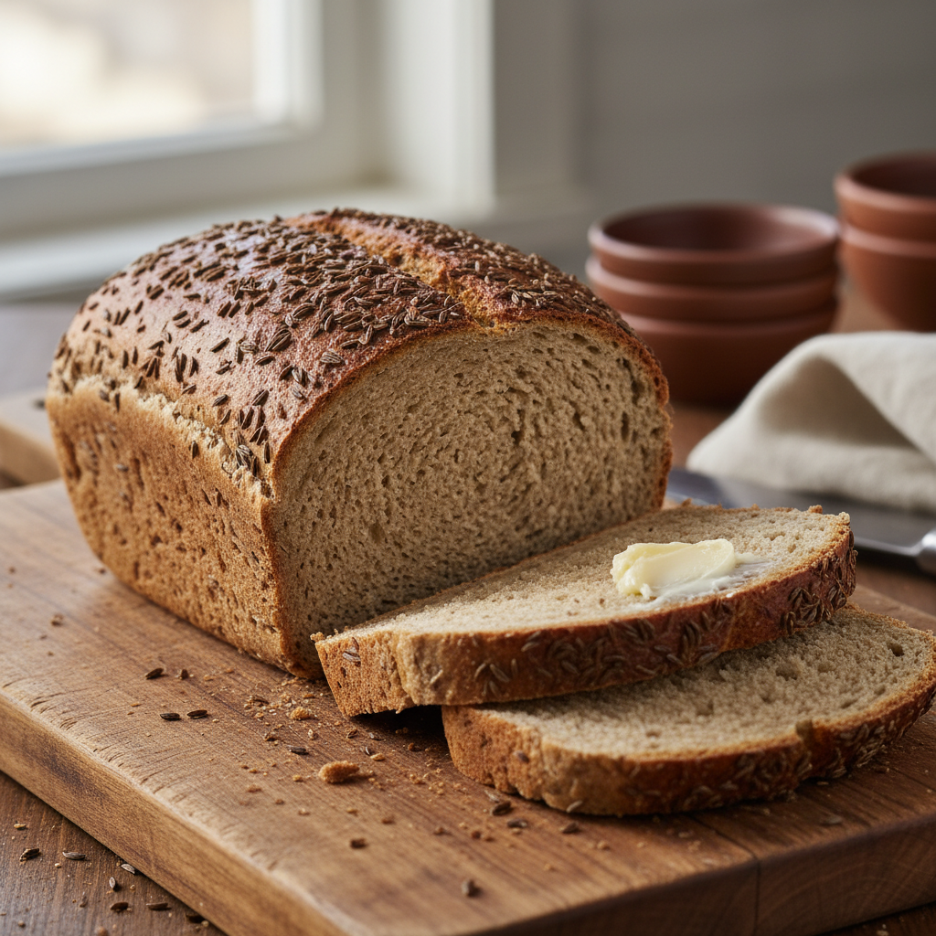 Light Rye Sandwich Bread