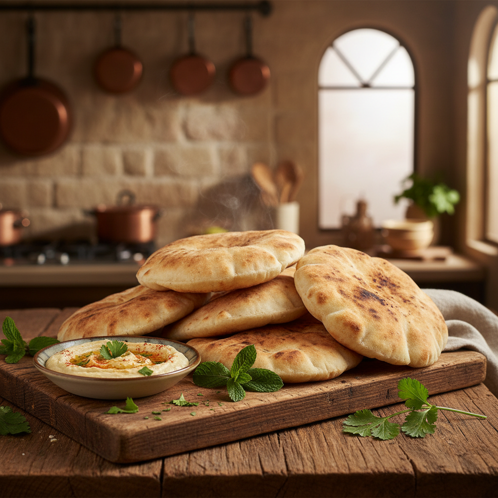 Sourdough Pita Bread