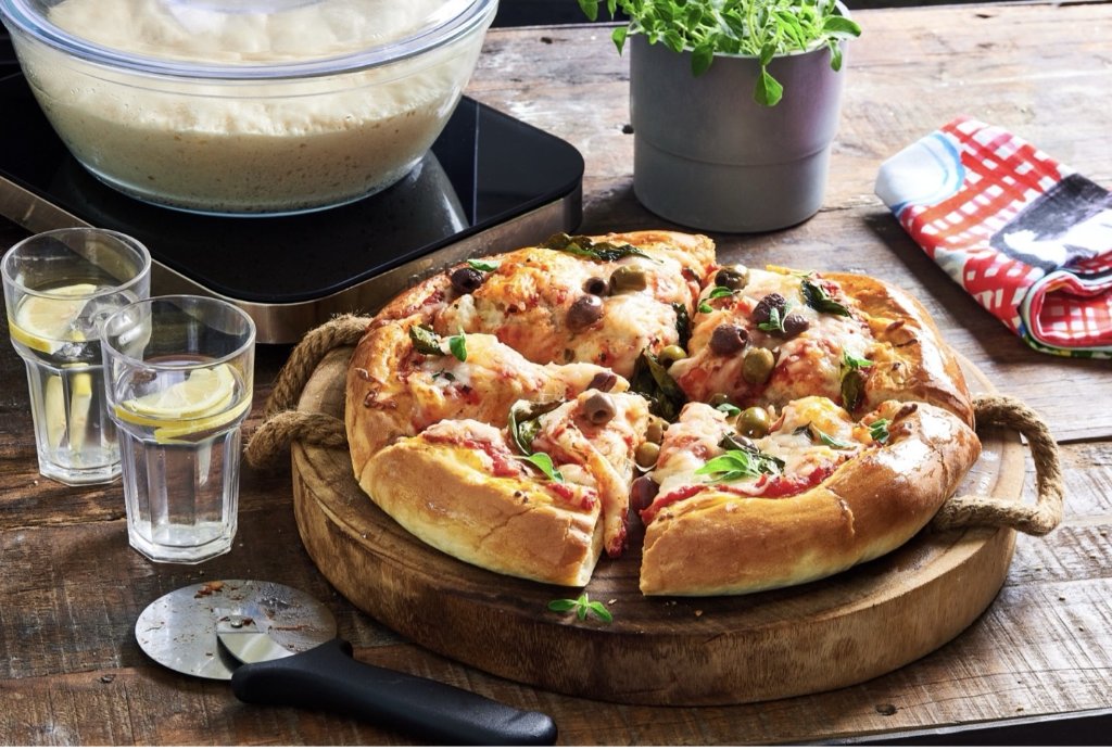 Pizza Casera con D'BakerAid