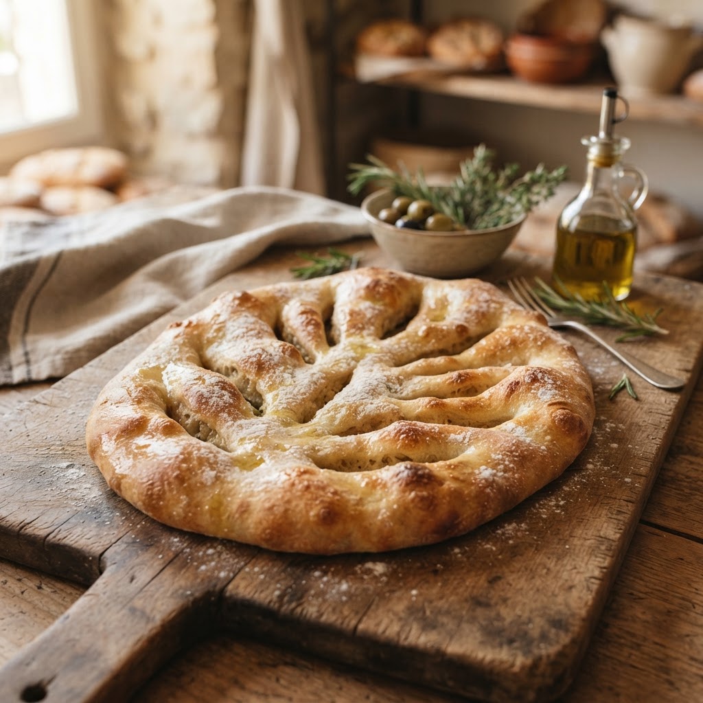 Provençal Olive Oil Pompe