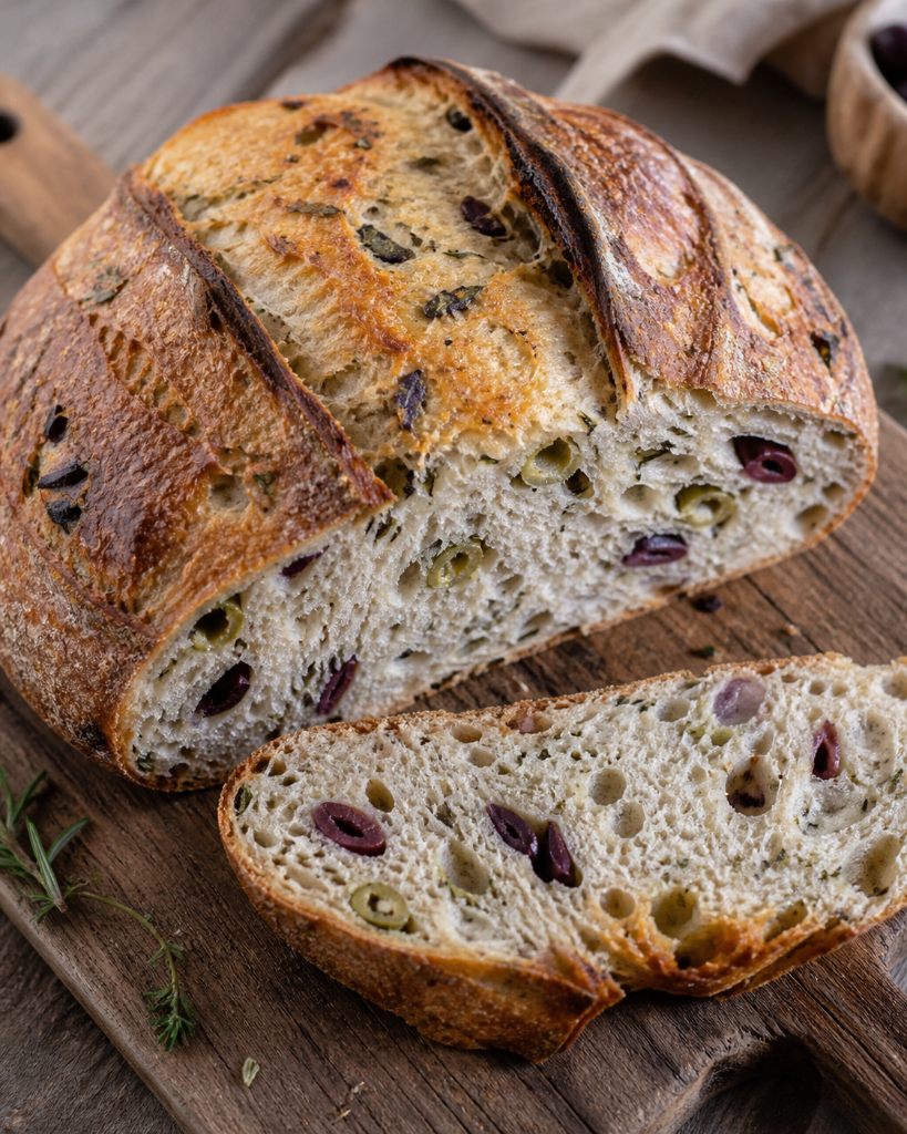 Sourdough Olive & Herb Country Loaf