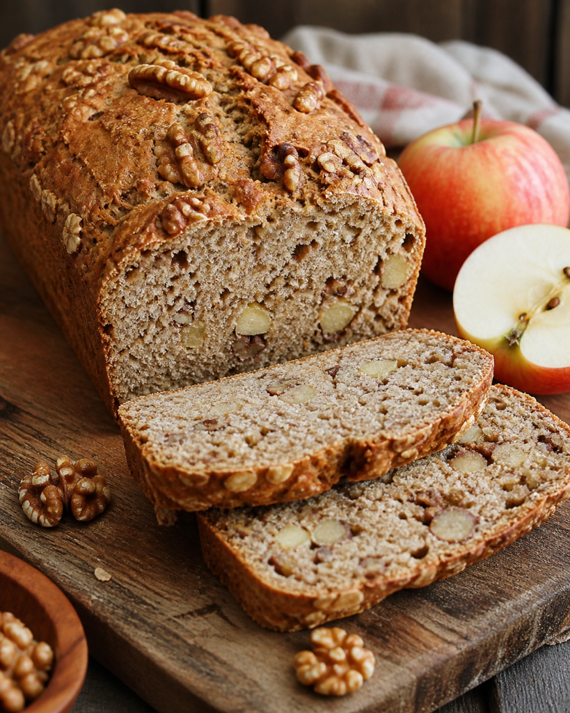 Apple-Walnut Whole Grain Bread