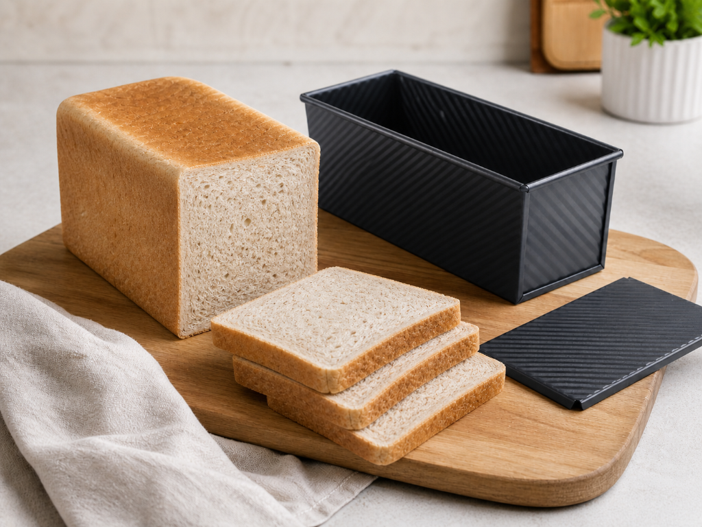 Light Rye Sandwich Bread — Pullman Pan