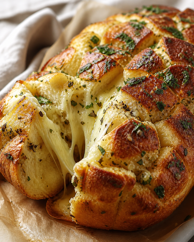 Cheese & Herb Pull-Apart Bread
