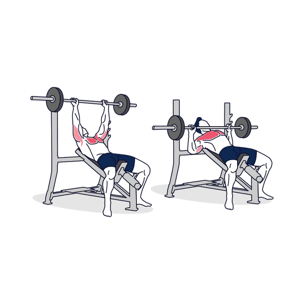Incline Barbell Bench Press