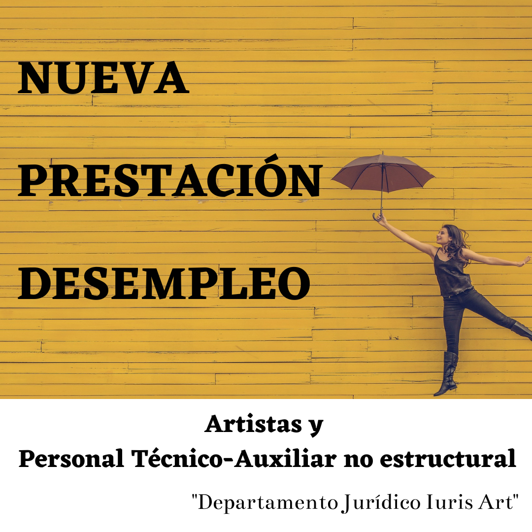 Prestación por desempleo para el sector cultural y artístico