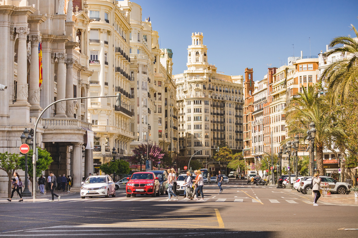 Plaza del Ayuntamiento de Valencia