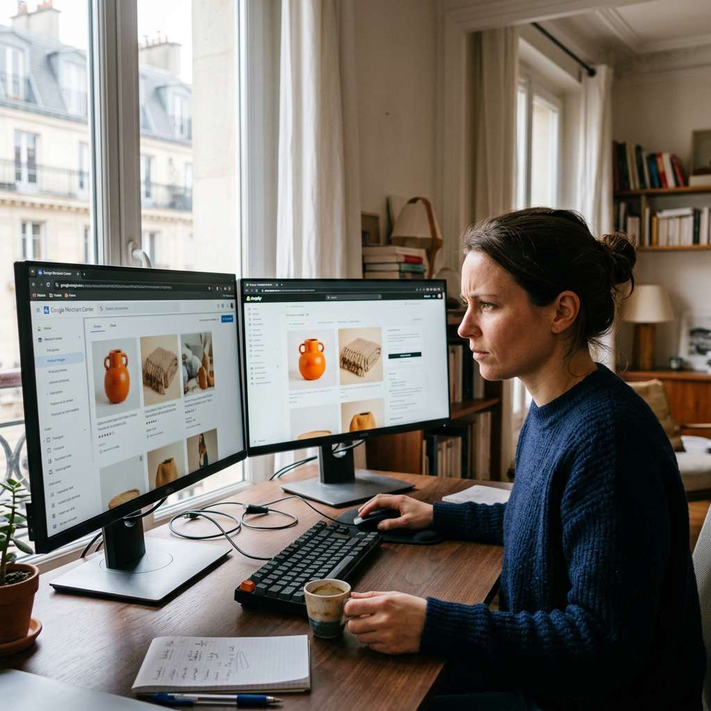 Suspension Google Merchant Center pour images produit : causes et corrections (2026)