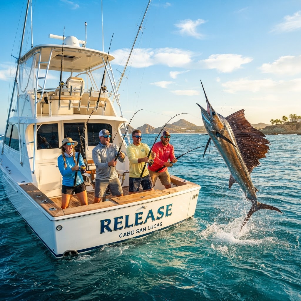 Sport fishing off the Costa Rica Pacific coast