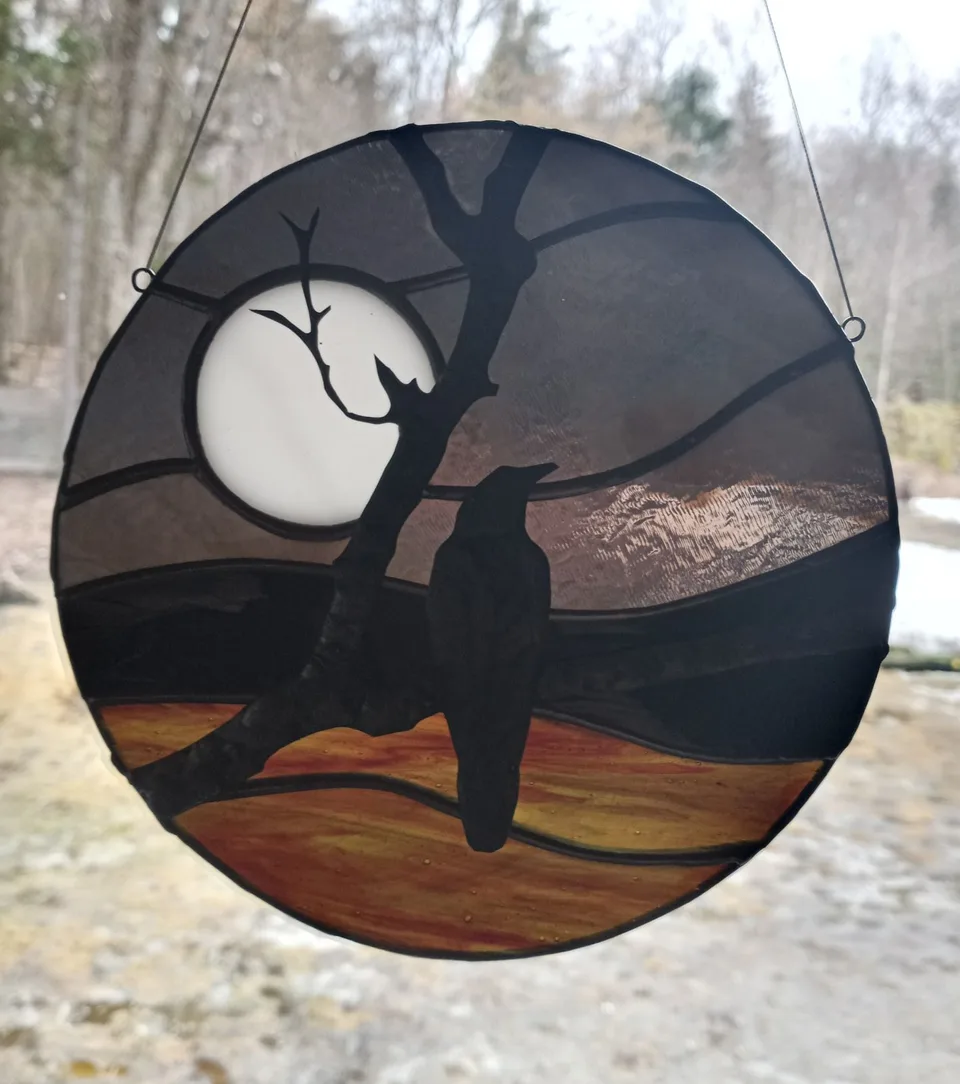 Full Moon Raven