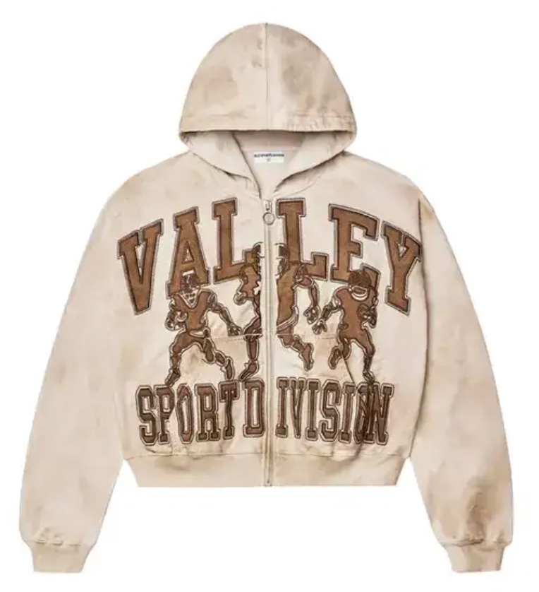 Vale Forever Hoodie - Vintage Tan "Valley Sport Vision"