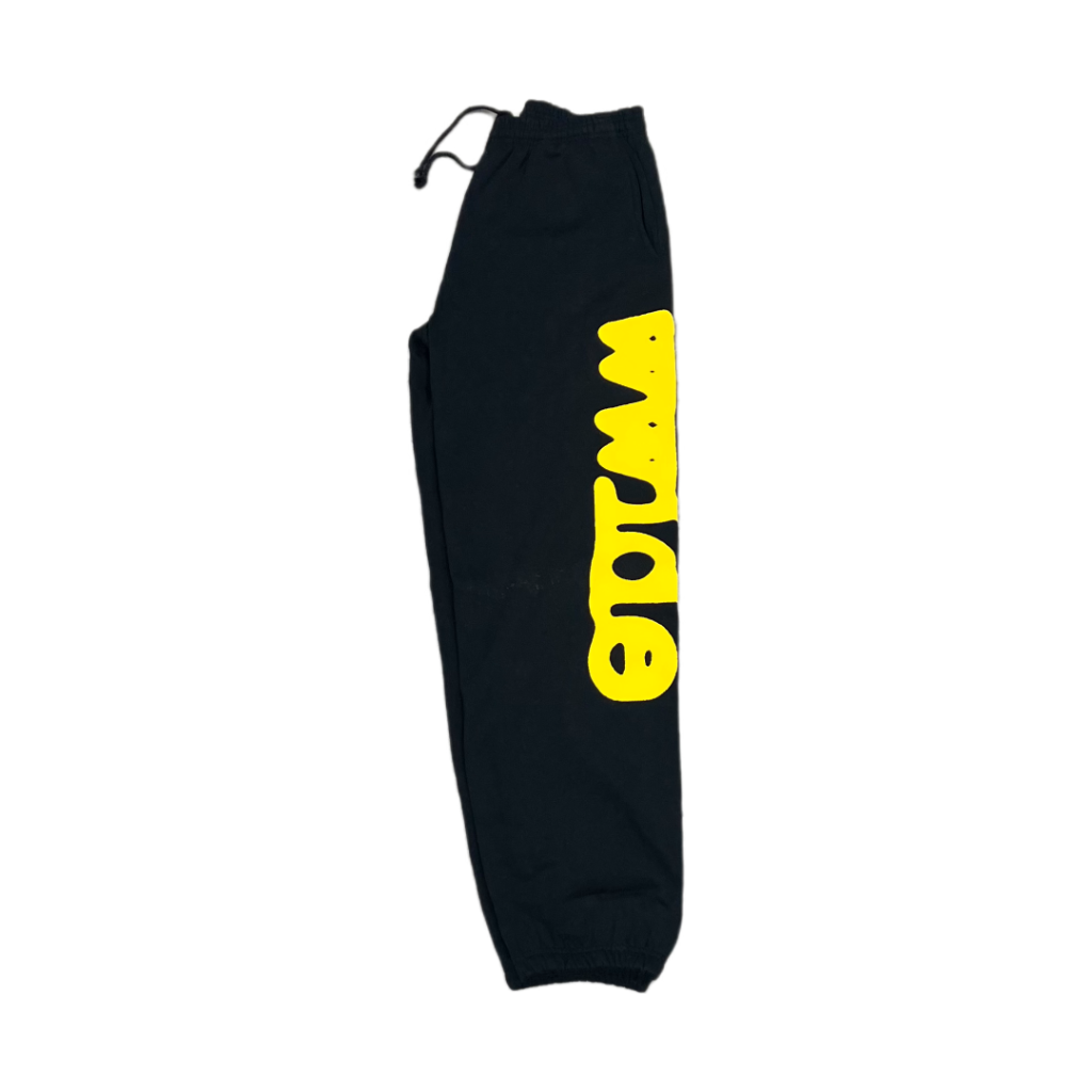 Sp5der Black/Yellow Sweatpants