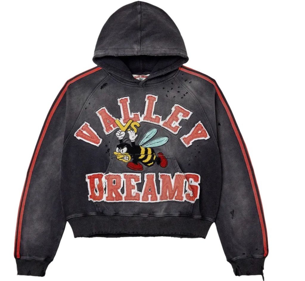 Vale Forever Hoodie - Black "Valley Dreams"