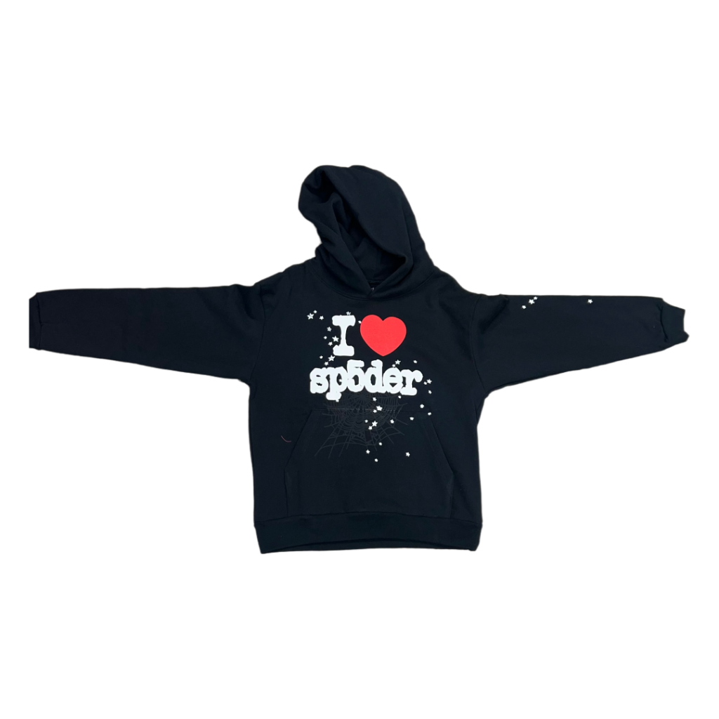 Spider Worldwide White Rhinestone Hoodie