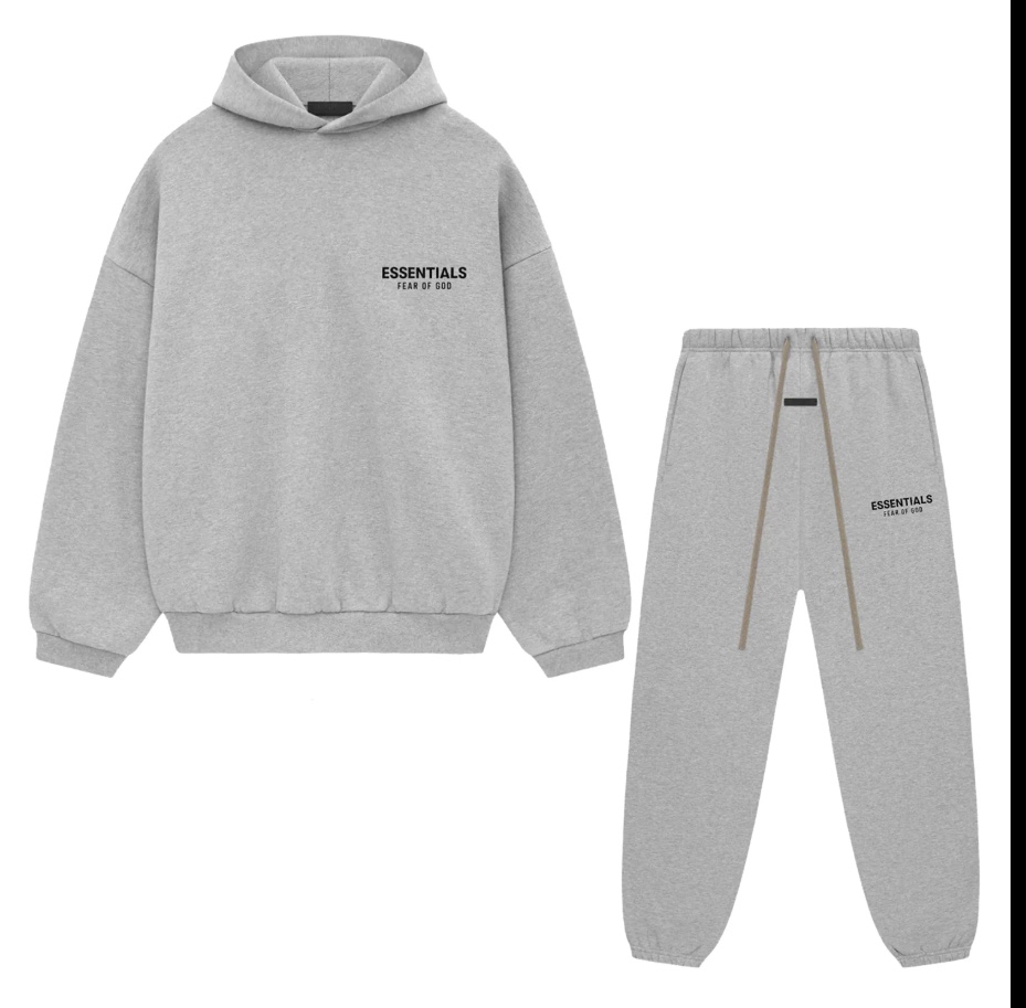 Grey Essentials Sweat Suit