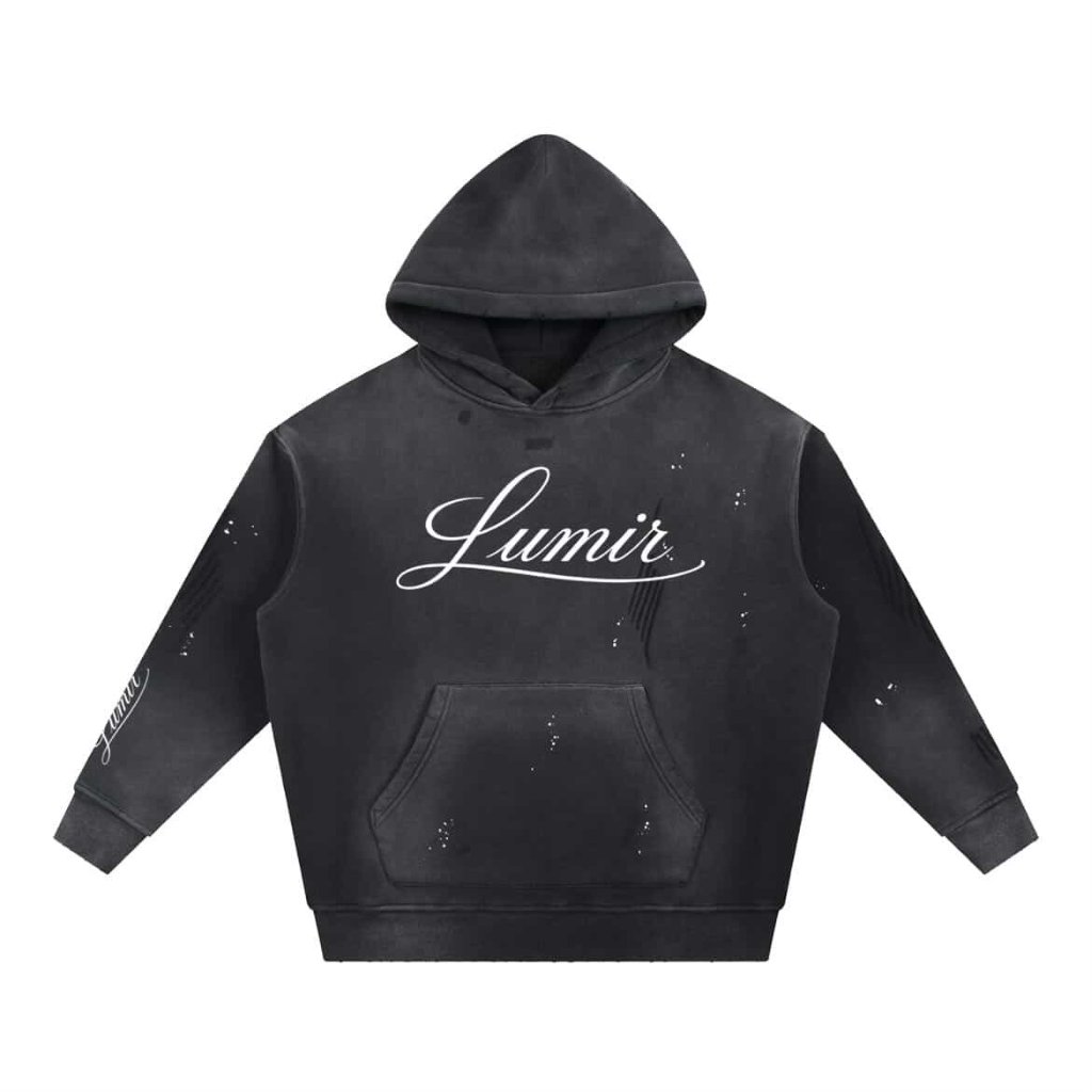 Lumir Scripted Heavy Weight Hoodie