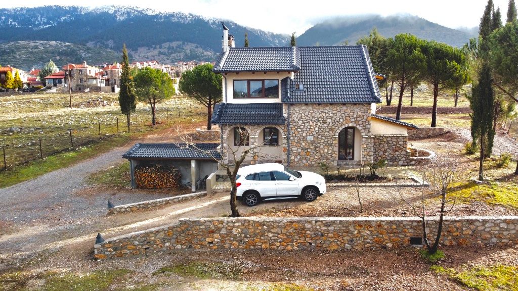 Villa exterior front view