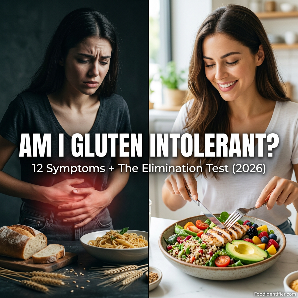 Am I gluten intolerant symptoms test complete fix 2026 FoodIdentifier.com