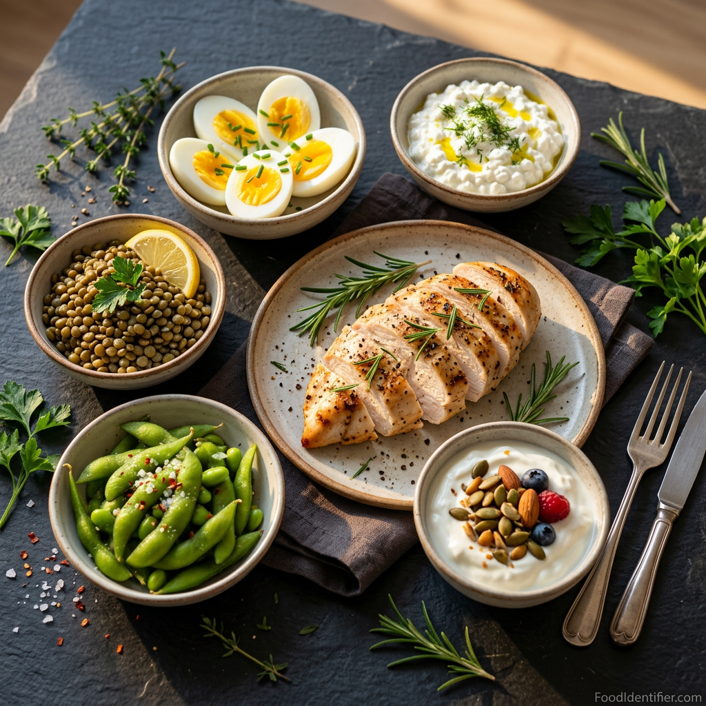 Best high-protein foods for Ozempic users ranked by protein content FoodIdentifier.com