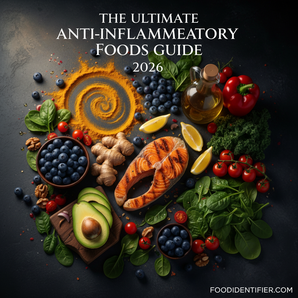 25 anti-inflammatory foods 2026 — science-backed foods that fight disease and burn fat — FoodIdentifier.com
