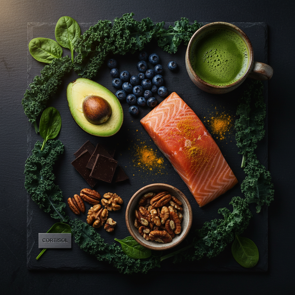 Foods that lower cortisol naturally — ultimate science guide 2026 — FoodIdentifier