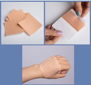 Skin-Tone Spunlaced Empty Patch