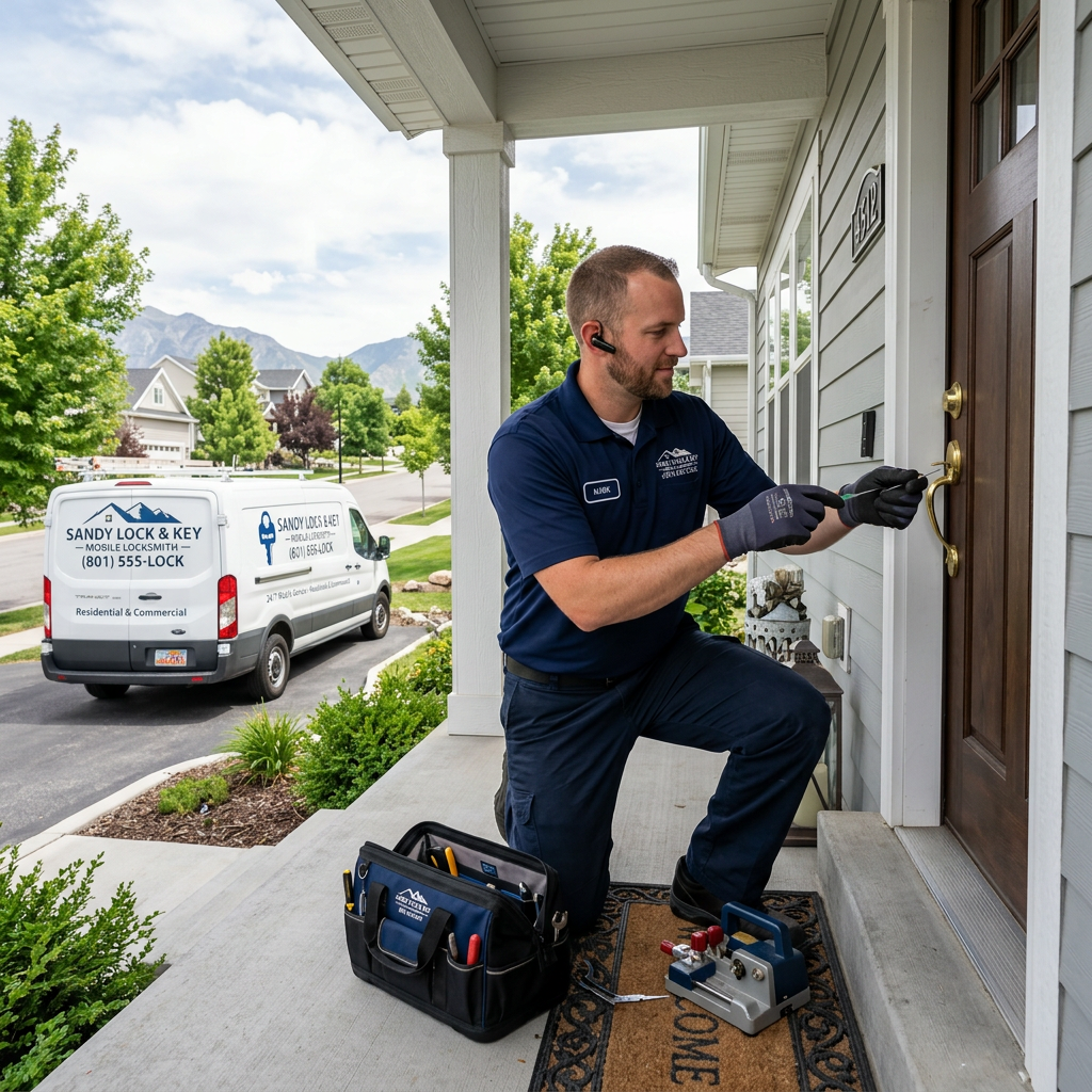 Emergency locksmith Sandy UT - SOS Mobile Locksmith