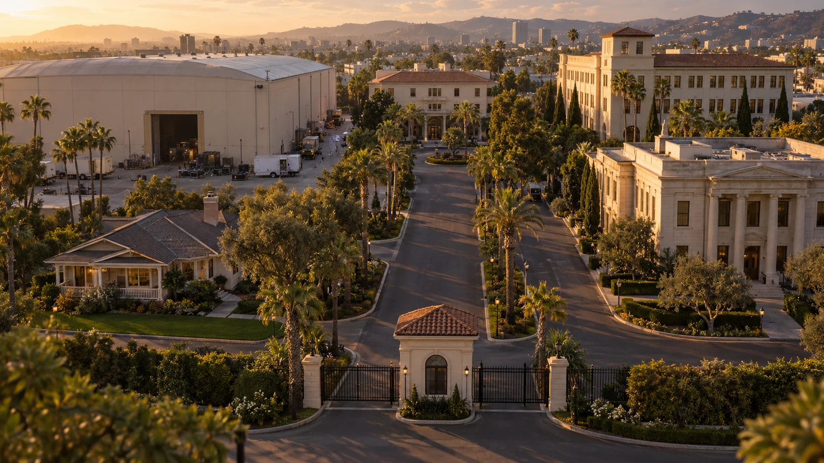 WorkstationOS cinematic studio backlot