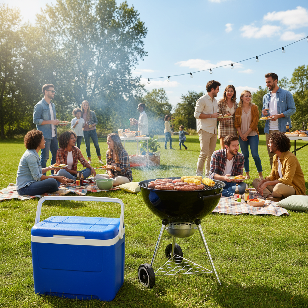 BBQ Party Car Packing: Grill, Esky, Chairs & Everything In Between