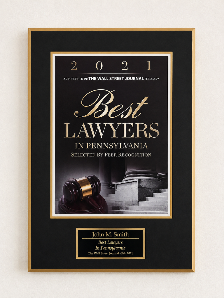 Best Lawyers in Pennsylvania 2021 Peer Recognition