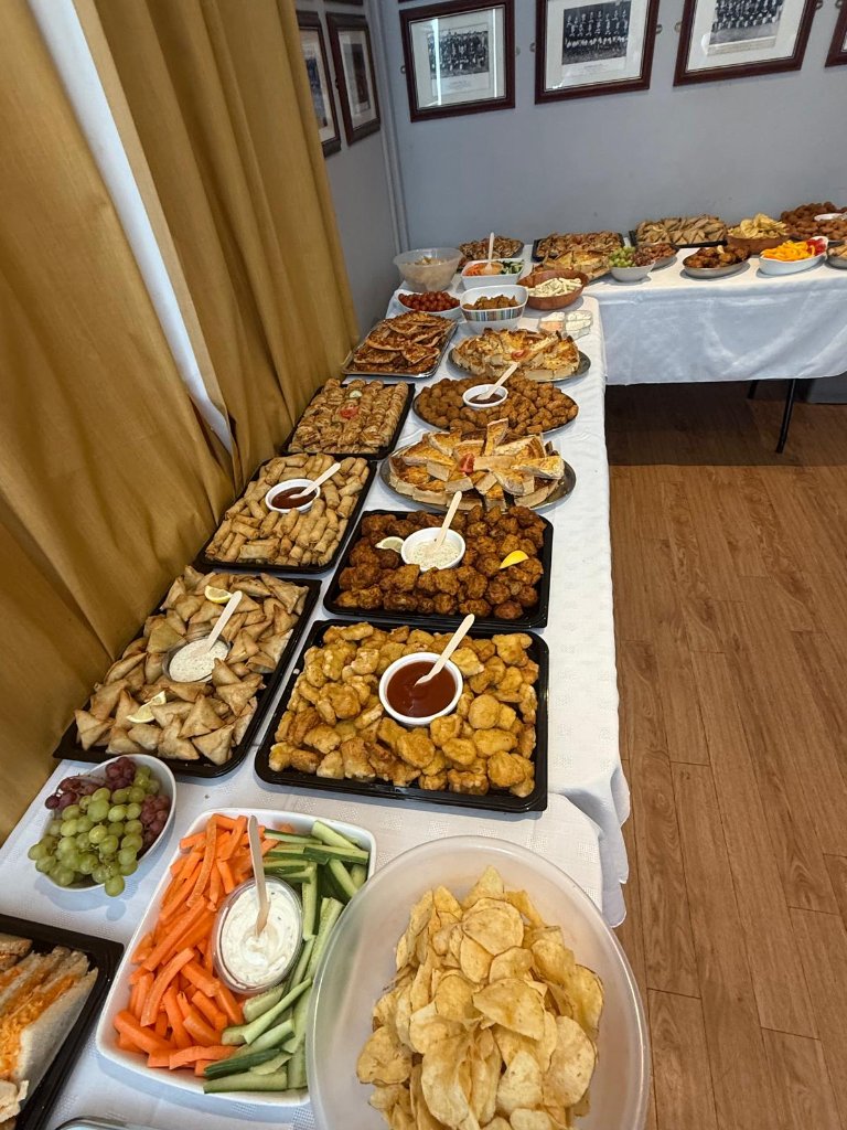Buffet spread