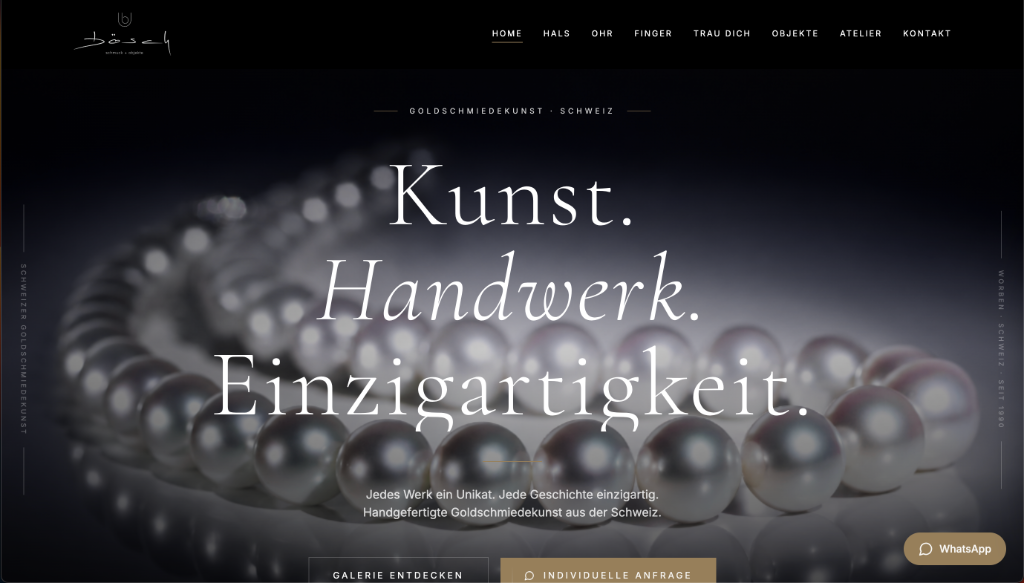 BÖSCH – Goldschmiedekunst