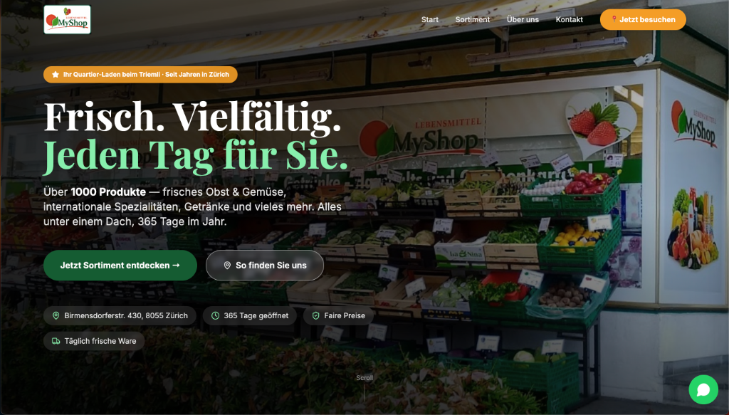 MY SHOP KUESNE – Quartier-Laden