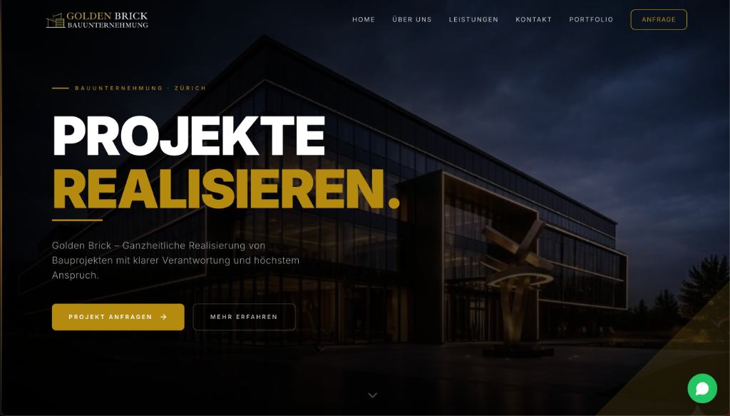 GOLDEN BRICK – Bauunternehmung