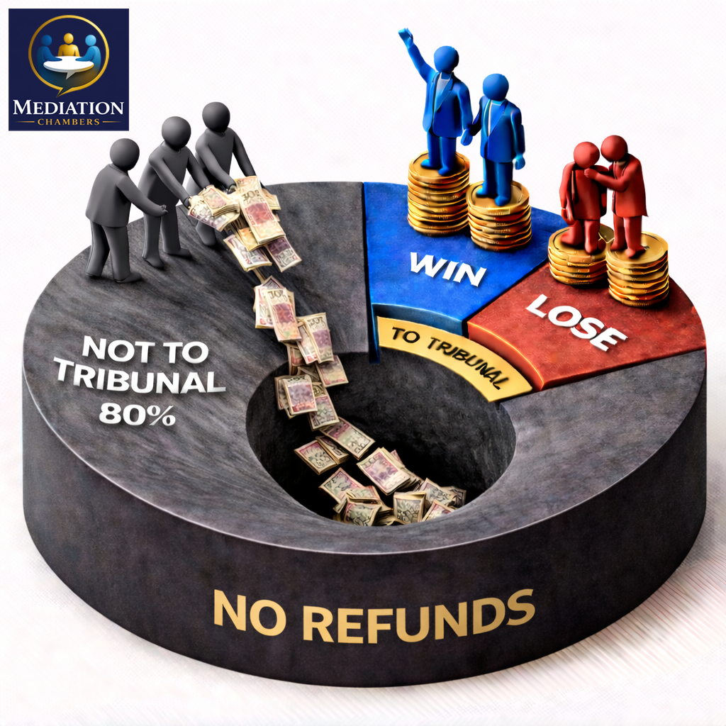 Employment tribunal outcomes: 80% of claims never reach a full hearing